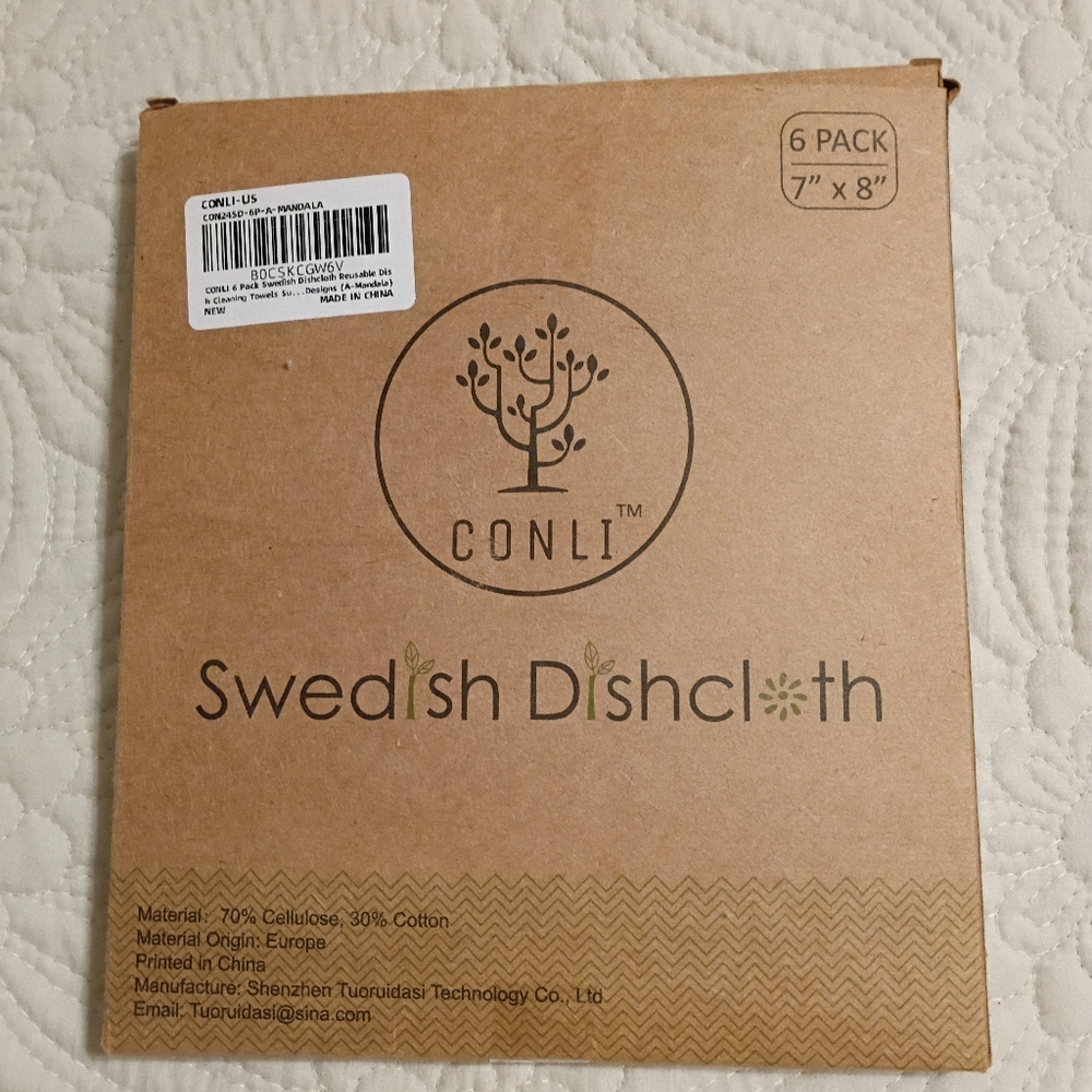 Swedish Dishcloths - Brown